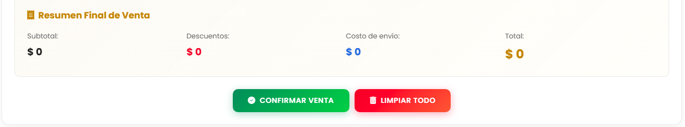 Paso 3: confirmar y generar recibo